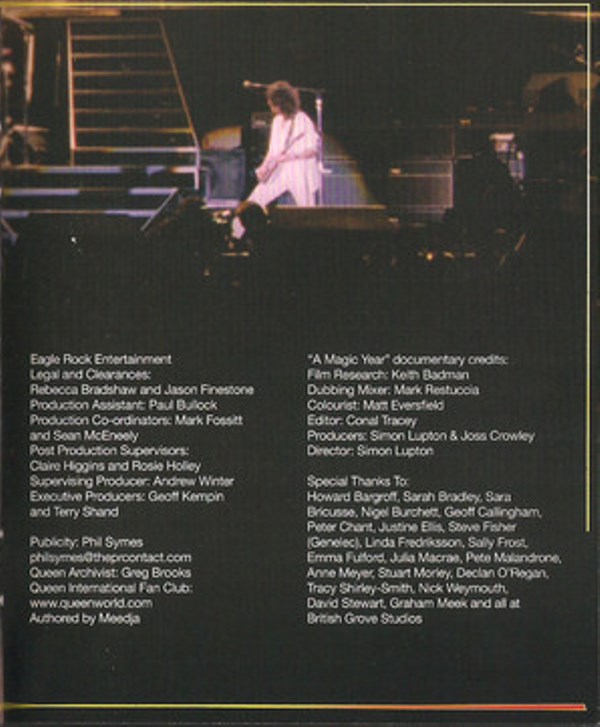Queen  Hungarian Rhapsody; Live In Budapest : Booklet15